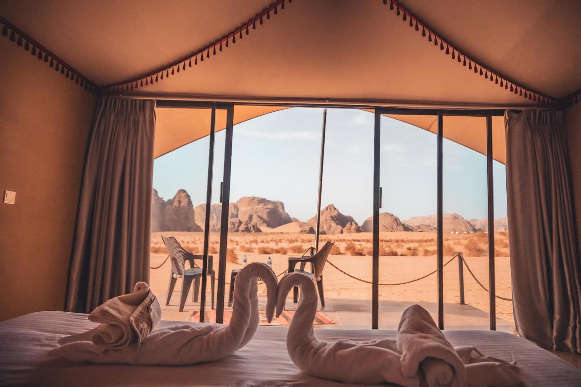 Wadi Rum Mirror Camp Ngoại thất bức ảnh